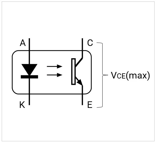 Output-side- voltage-VCE-Optocoupler